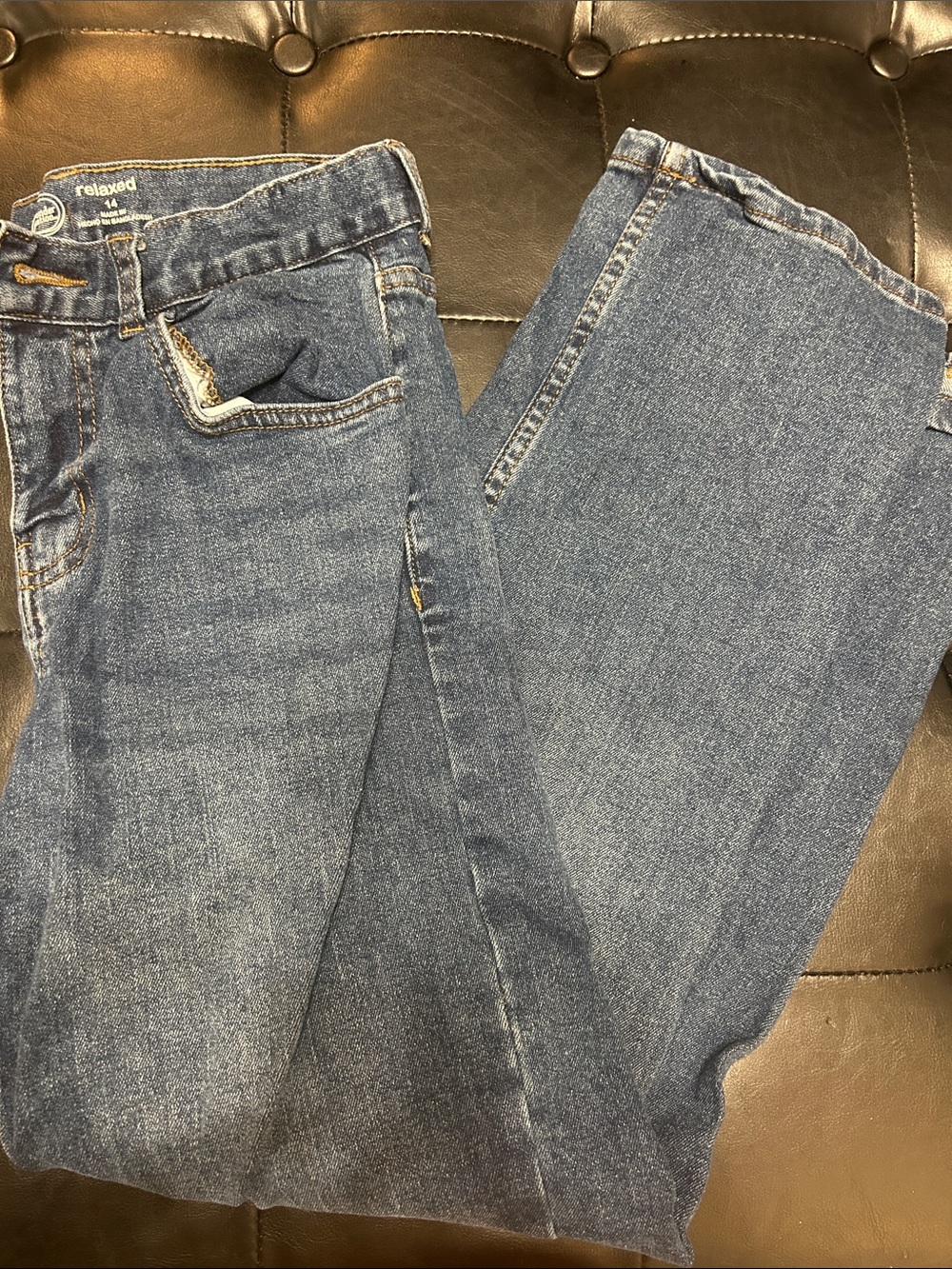 wonder nation Medium Blue Relaxed Fit Kids Jeans